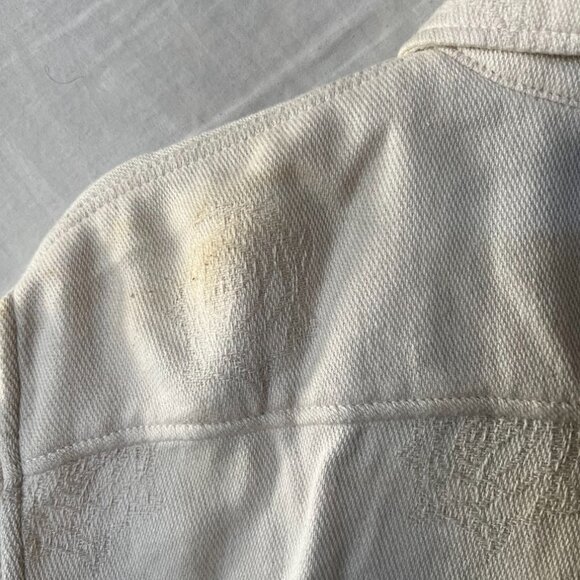 Vans Off The Wall Mens Antique White Walker L/S Flannel Shirt Size L - Picture 8 of 11